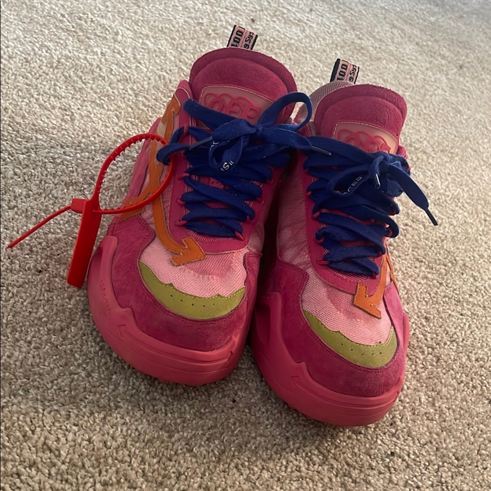 Pink Off-White Odsy-1000 sneakers